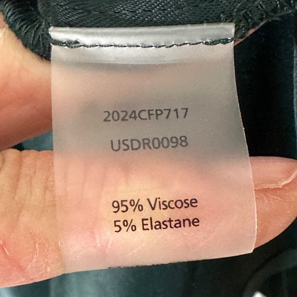 NEW Universal Standard Green V Neck Ruched Wrap Midi Dress‎ Plus Size 3XL - Picture 7 of 10